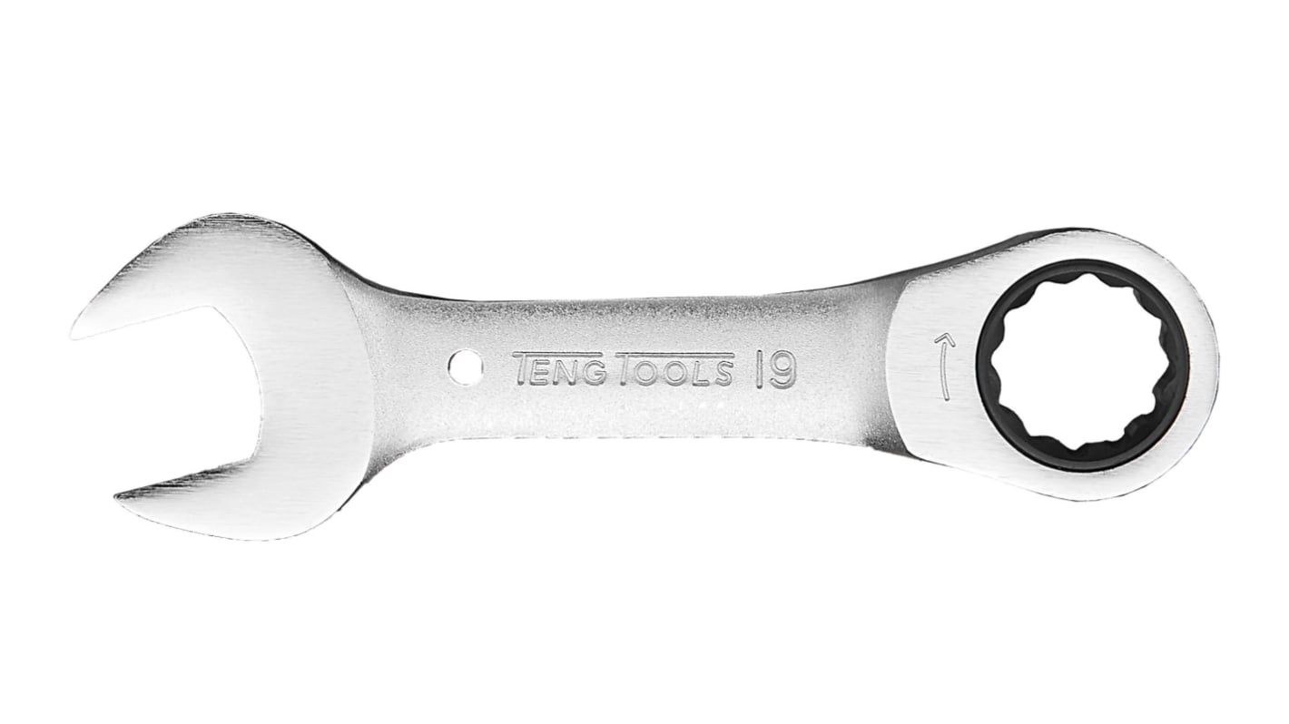 Teng Tools Combination Ratchet Spanner, 11mm, Metric, No, 102 mm Overall