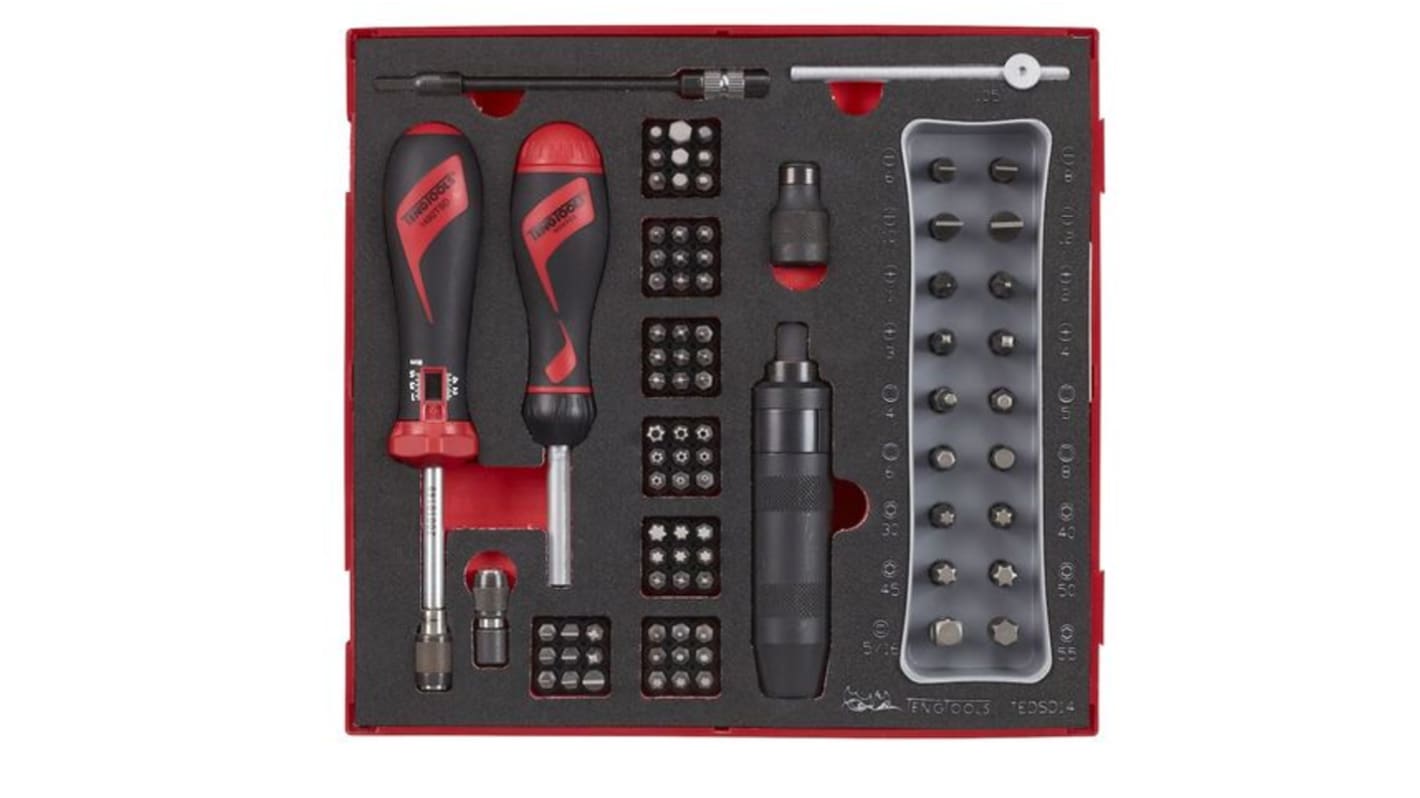 Set inserti per cacciaviti Teng Tools, 95 pezzi