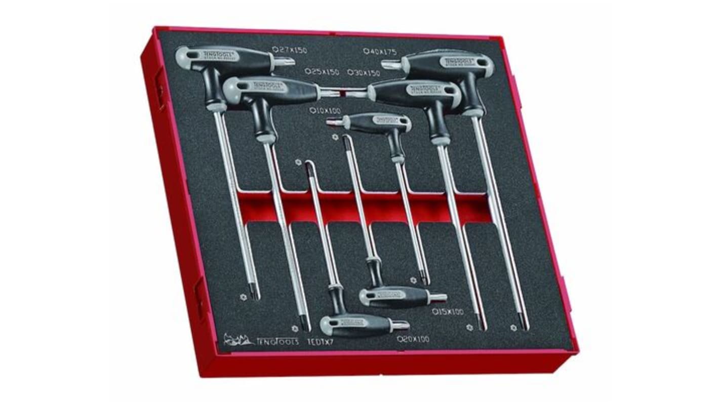 Jeu de clés Torx 7 pièces , Teng Tools