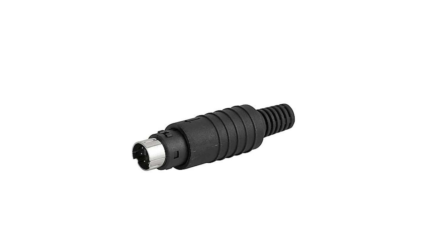 4850 1610 Schurter 4850 6 Pole Solder Din 1A 100 VAC Threaded