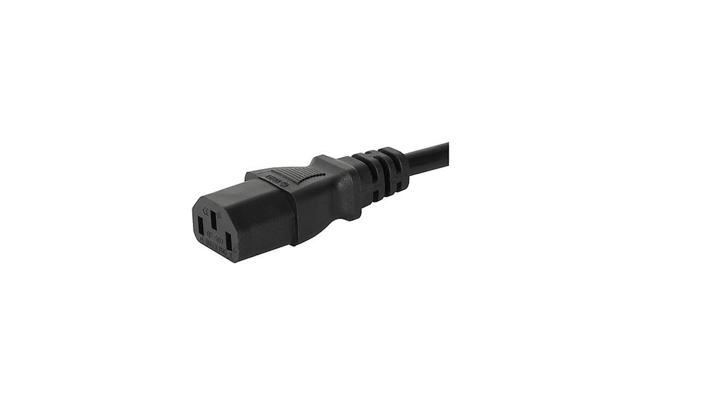 Cordon D'alimentation HMS Suprema – Câble Secteur C13 – 1 Mètre (Réf: 2086)