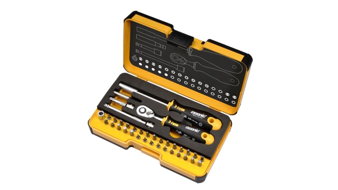 Coffret à outils FELO XL Felo en Plastique, Dimensions 230 x 130 x 56mm