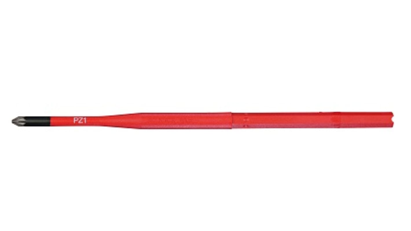 Felo Pozidriv Screwdriver Bit, PZ2 x 170 Tip, PZ2 x 170 Drive, Pozidriv Drive, 170 mm Overall