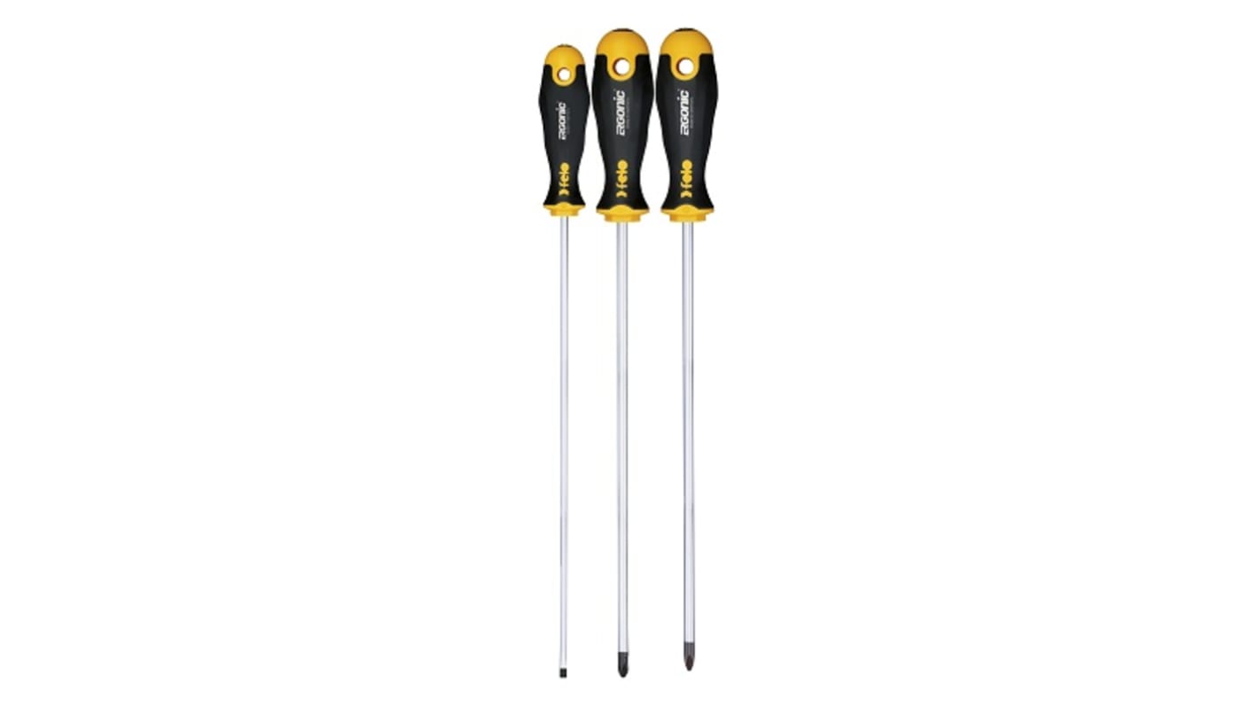 Felo Phillips; Pozidriv Screwdriver Set, 3-Piece