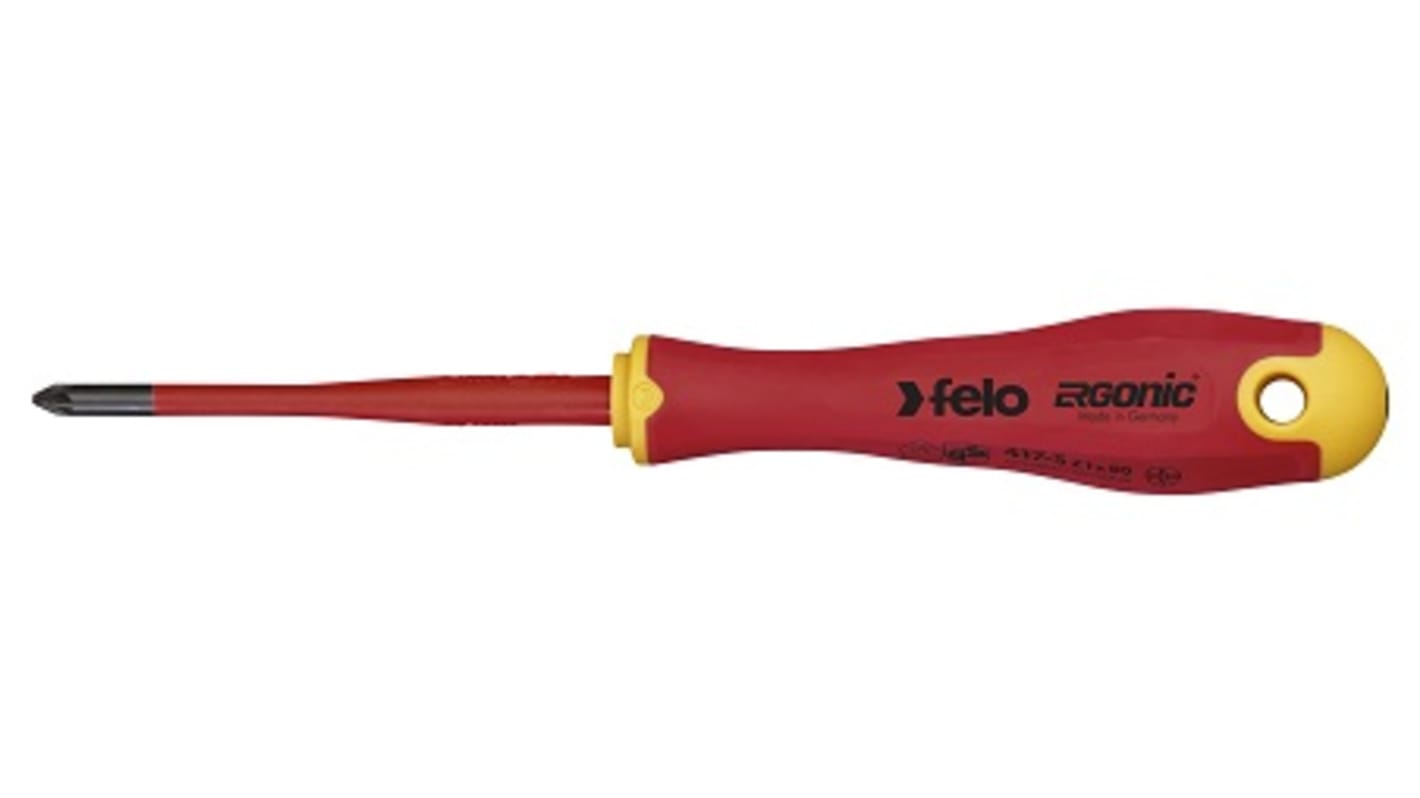 Felo Phillips Insulated Screwdriver, ±Z1 Tip, VDE/1000V