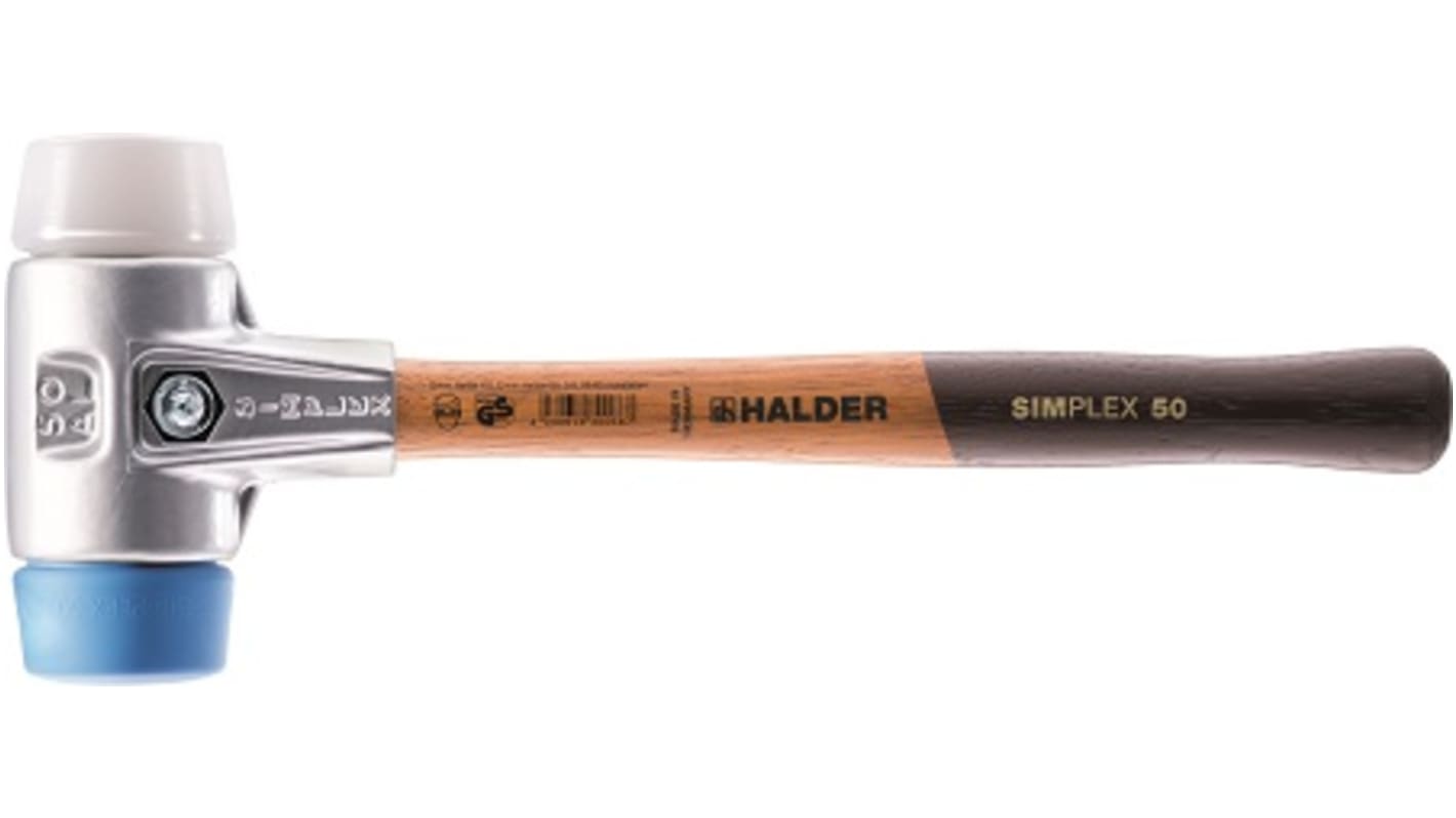 Halder Round Superplastic, TPE Mallet 185g With Replaceable Face
