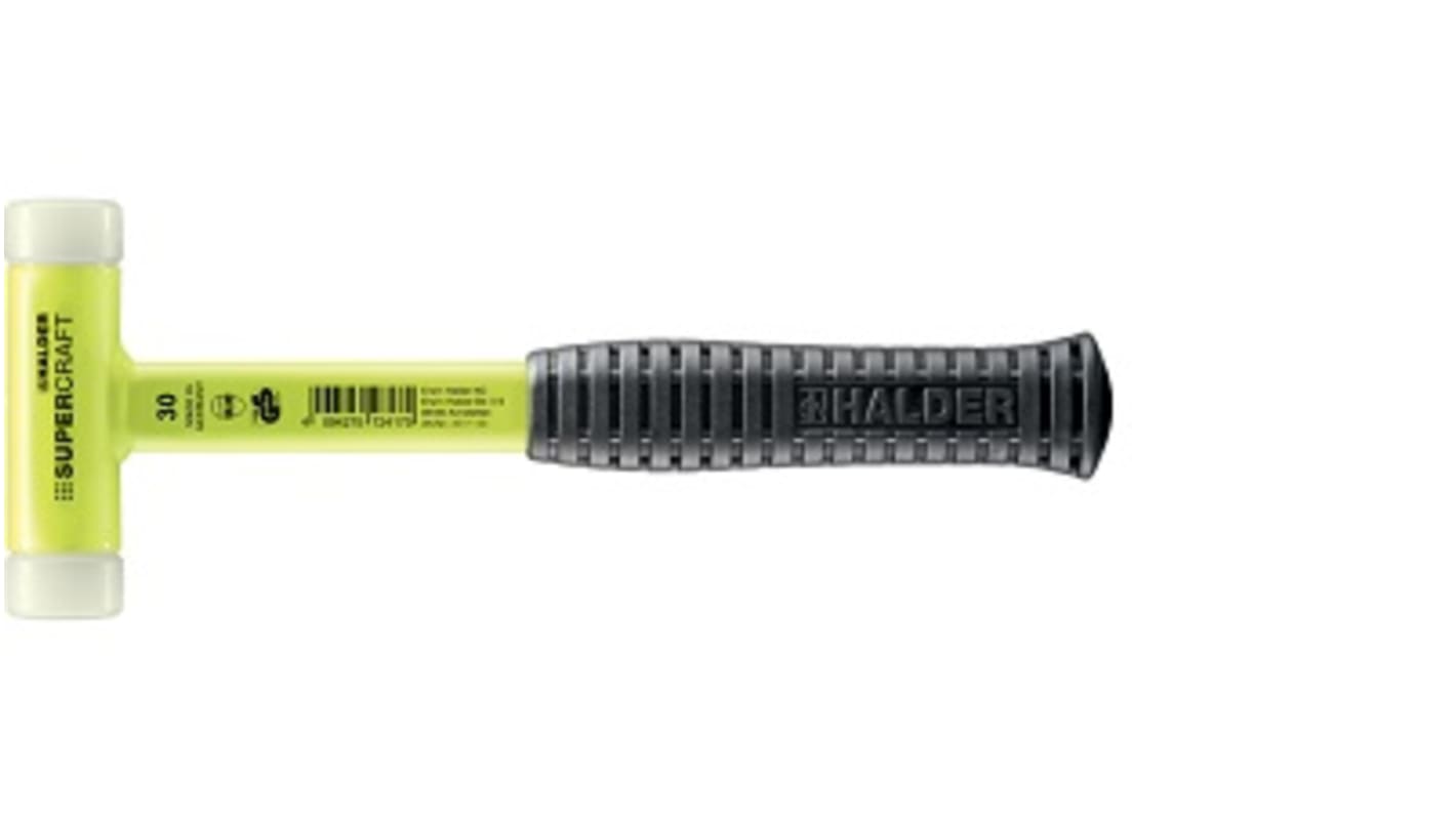 Mazo Halder de 585g, bocas intercambiables, de Nylon