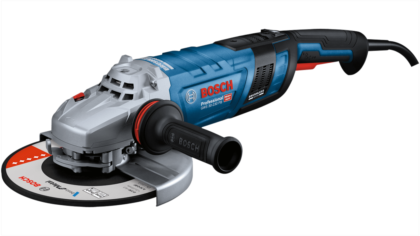 06018G0100 Bosch GWS 30180 PB 180mm Corded Angle Grinder RS