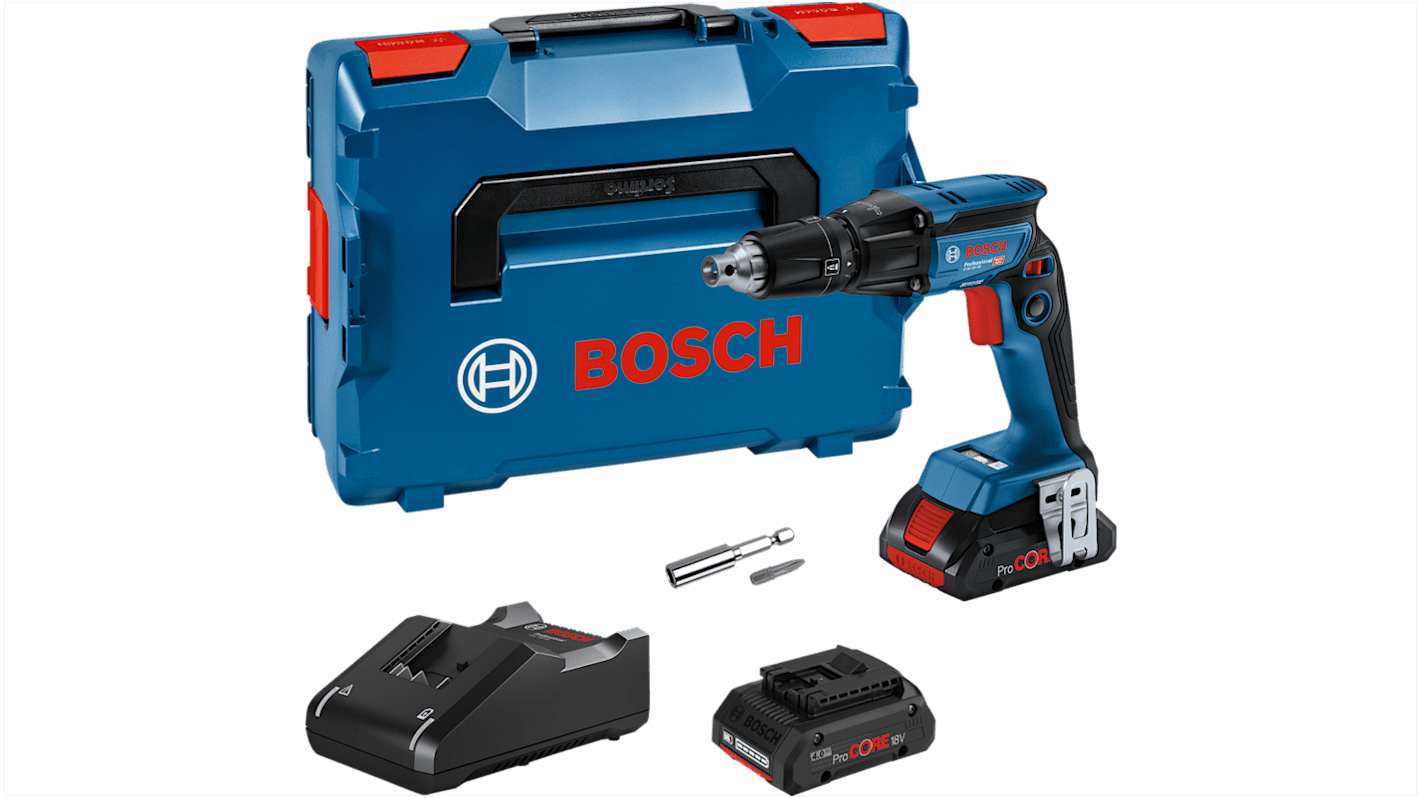 Avvitatore cordless Bosch, Cordless, 18V, coppia 6Nm