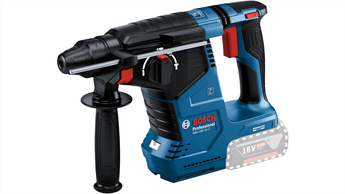 Bosch GBH 18V-24 C Nur Gehäuse Akku SDS Plus Bohrhammer 18V Bürstenlos