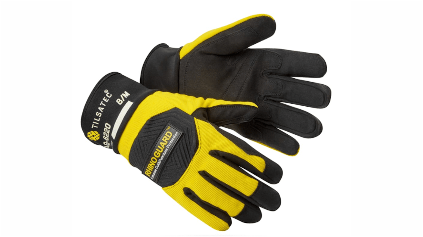 49622008 Tilsatec 496220 Black/Yellow Yarn Cut Resistant, Puncture