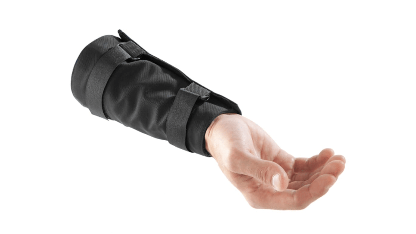 8 inch cut level F wrist guard with adju