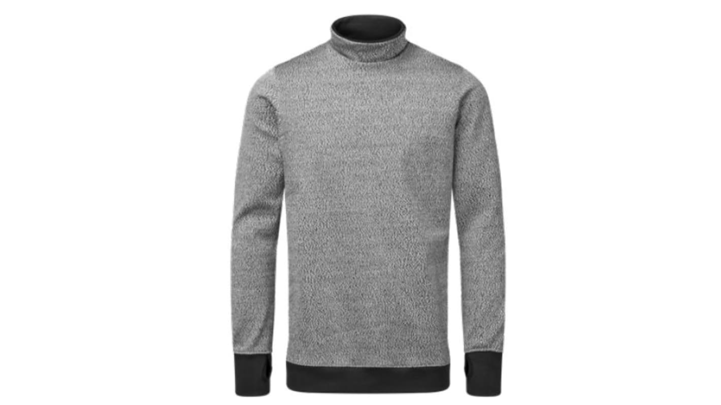 Tilsatec 90-5233 Unisex Sweatshirt Schwarz/Grau, Größe L