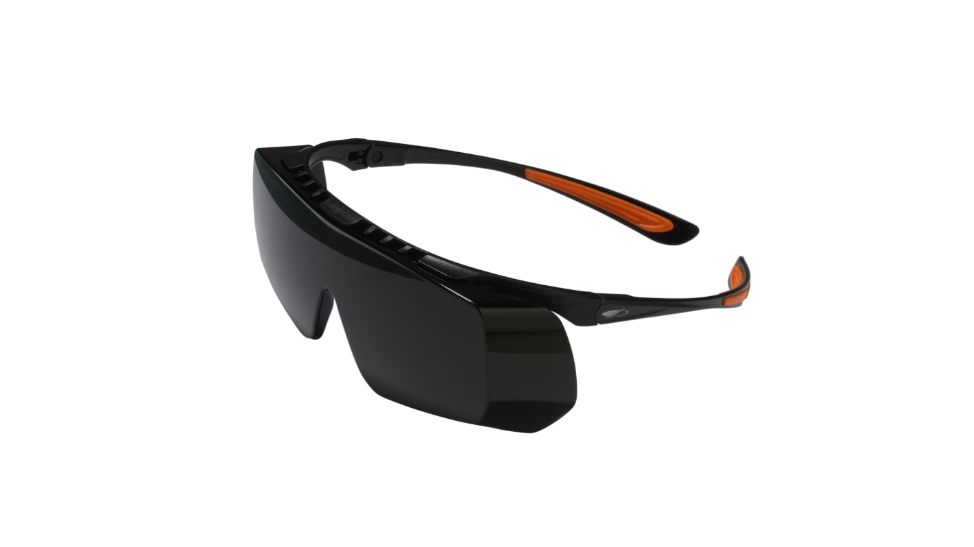 Sobregafas de seguridad JSP Coverlite, color de lente Negro, antirrayaduras, antivaho