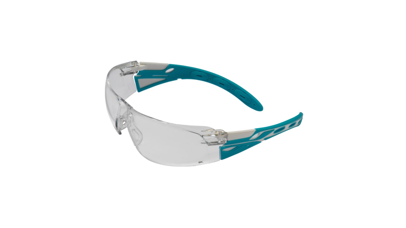 Gafas de seguridad JSP EIGER, color de lente , lentes transparentes, protección UV, antirrayaduras, antivaho