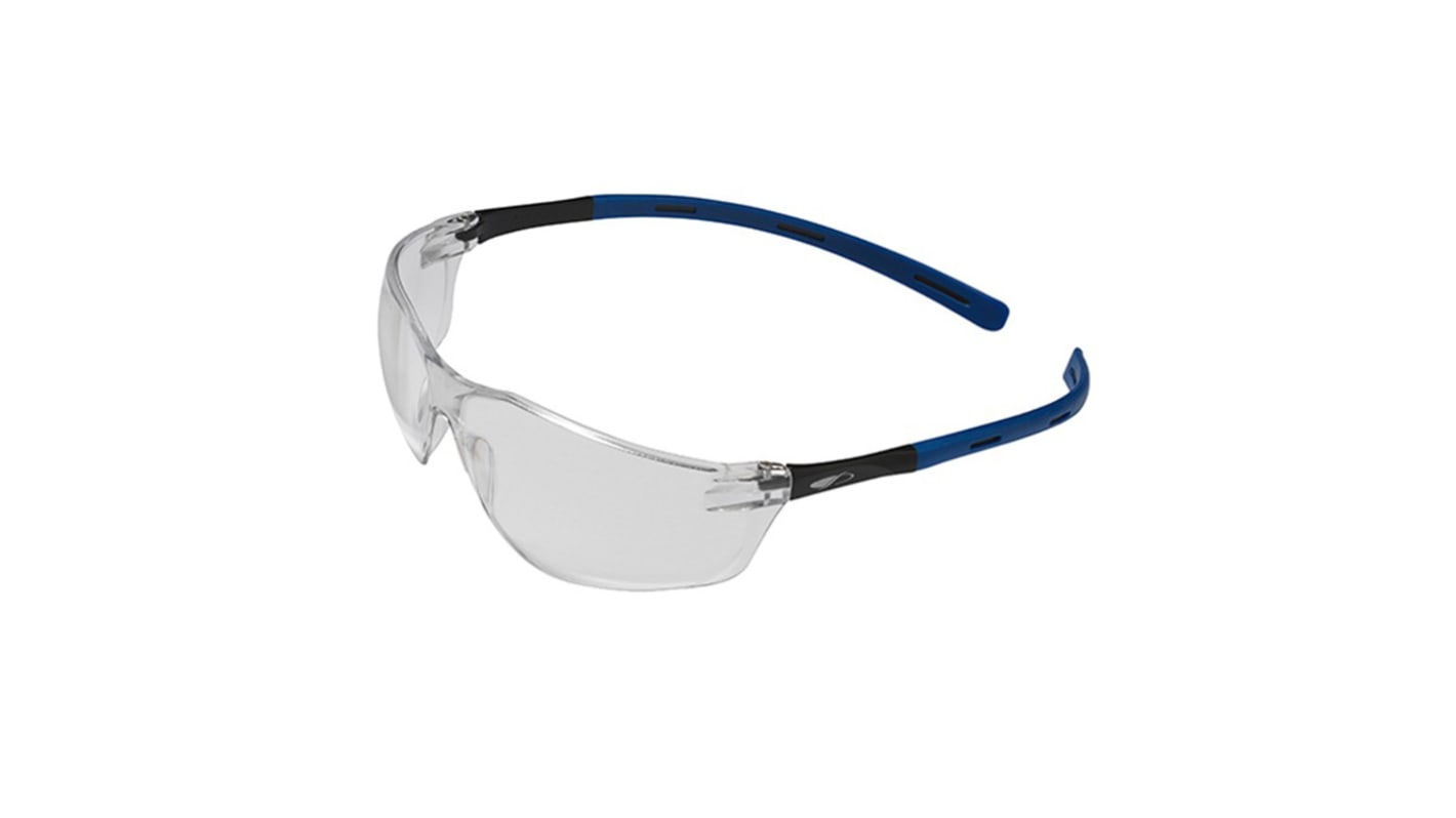 JSP RIGI Anti-Mist UV Safety Glasses, Clear Polycarbonate Lens