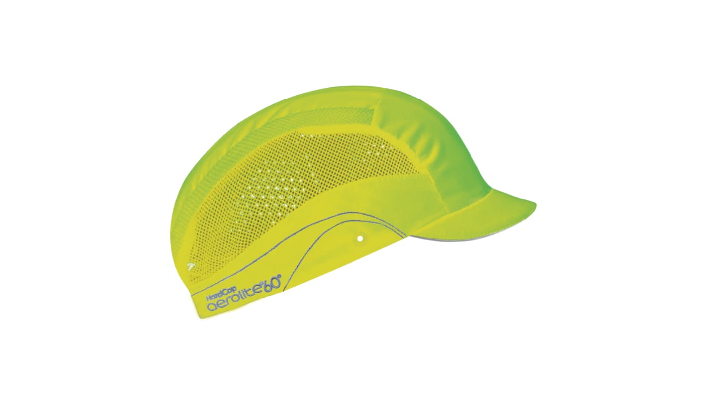 Gorra antigolpes Micro JSP de color Amarillo