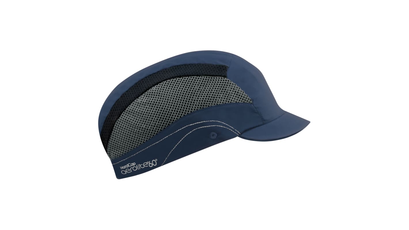 Casquette de protection JSP, HDPE, Polyéthylène Haute Densité (HDPE), Bleu foncé