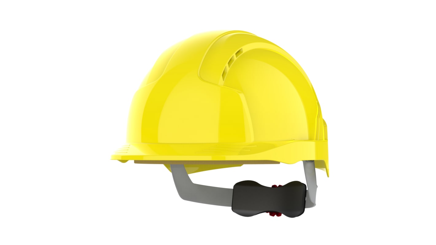 JSP EVOLite Yellow Safety Helmet , , Ventilated