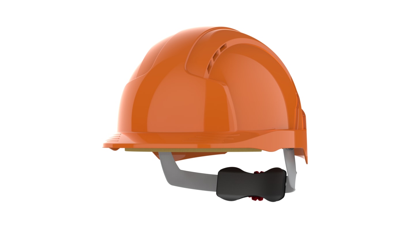 JSP EVOLite Orange Safety Helmet , , Ventilated