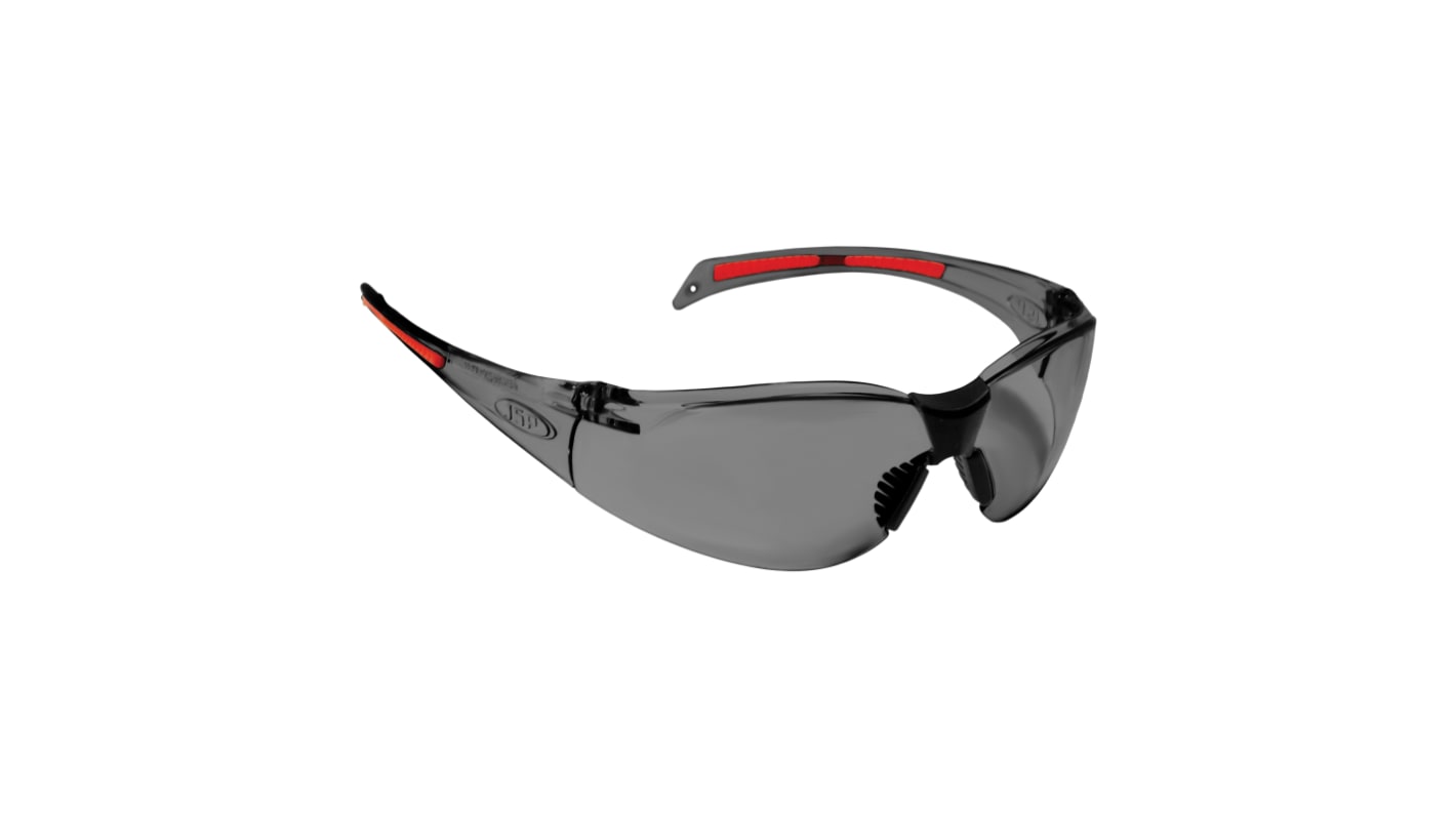 Gafas de seguridad JSP Stealth, color de lente Humo, antirrayaduras