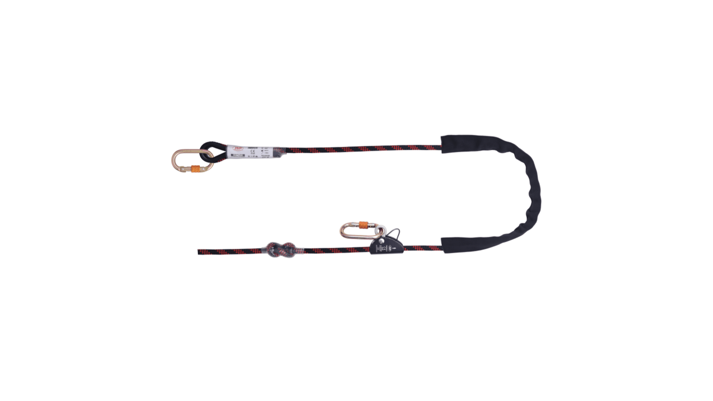 JSP 2m Work Positioning Work Positioning Lanyard Screw Gate Karabiner Single