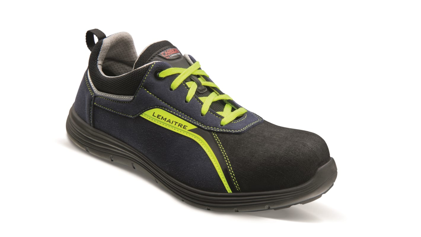 LEMAITRE SECURITE FLAVIO S3 LOW Unisex Blue Composite Toe Capped Safety Shoes, UK 4, EU 37