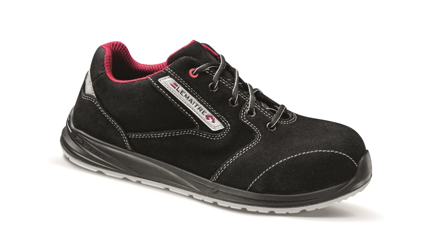 LEMAITRE SECURITE MASTER S3 ESD Unisex Black Composite  Toe Capped Low safety shoes, UK 8, EU 42