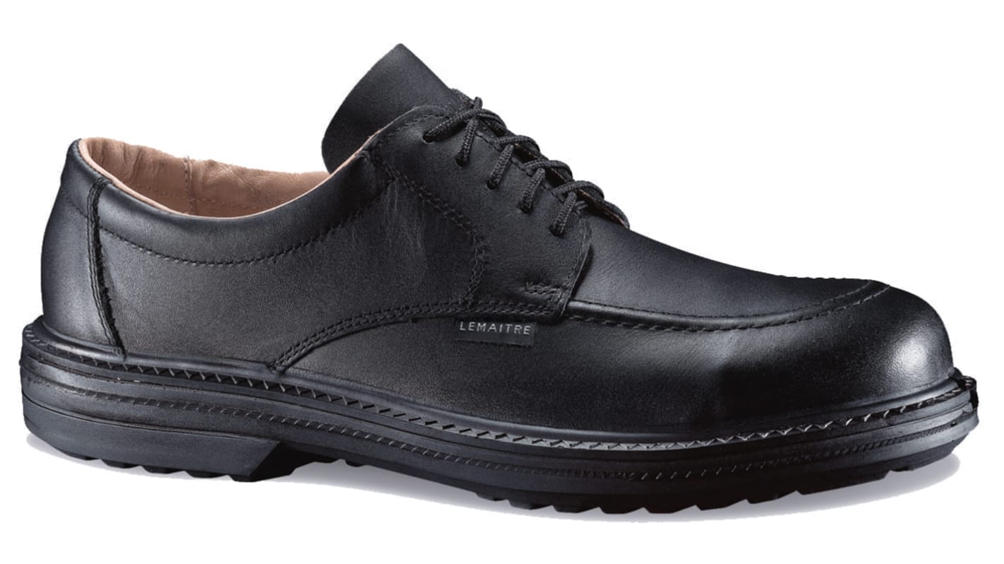 LEMAITRE SECURITE SIRIUS Men's Black Composite Toe Capped Safety Shoes, UK 8, EU 42