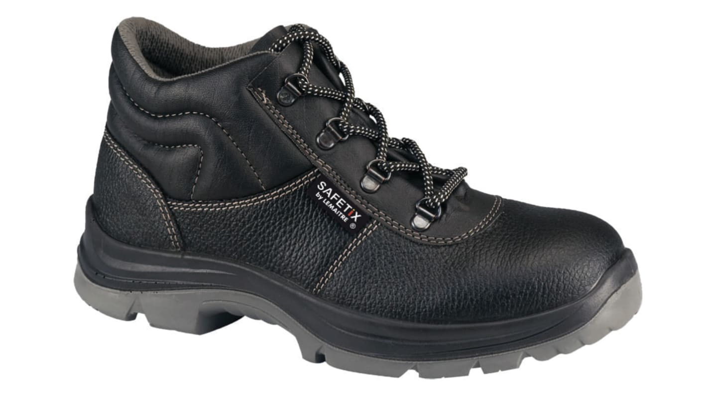 LEMAITRE SECURITE SMARTFOX HIGH S1P Unisex Black, Grey Stainless Steel  Toe Capped Safety Shoes, UK 5, EU 38