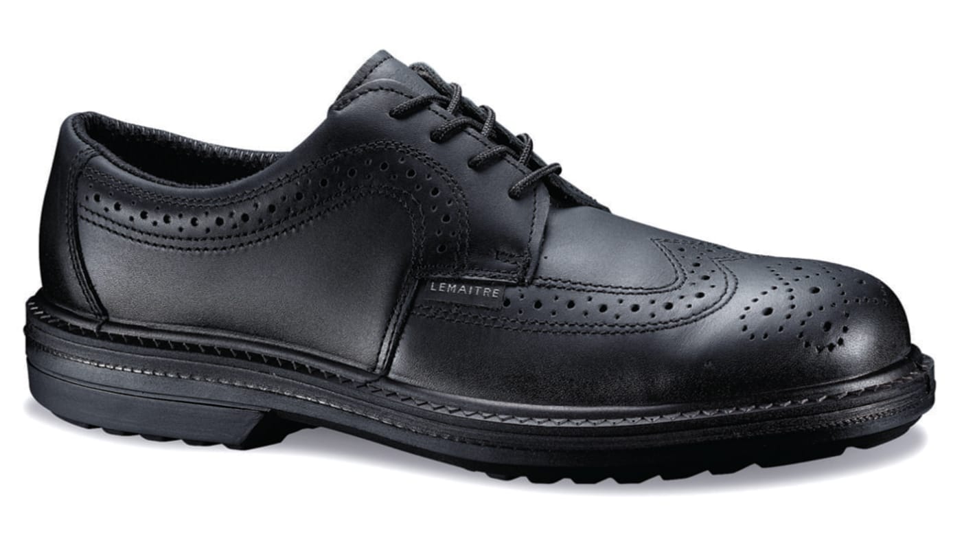 LEMAITRE SECURITE VEGA S3 Men's Black Composite Toe Capped Safety Shoes, UK 9.5, EU 44