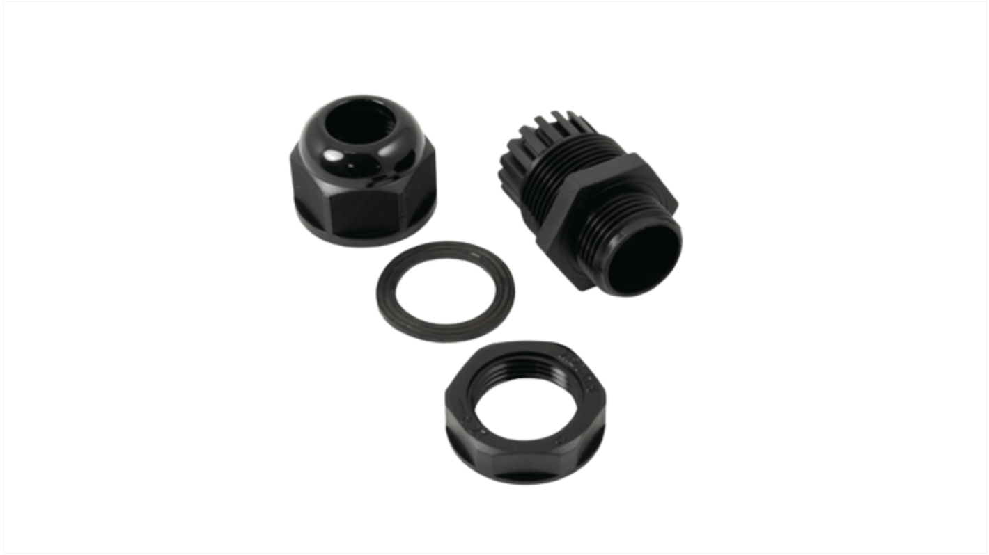 Amphenol CG Kabelverschraubungs-Kit, M20 Schwarz 10mm/ 14mm