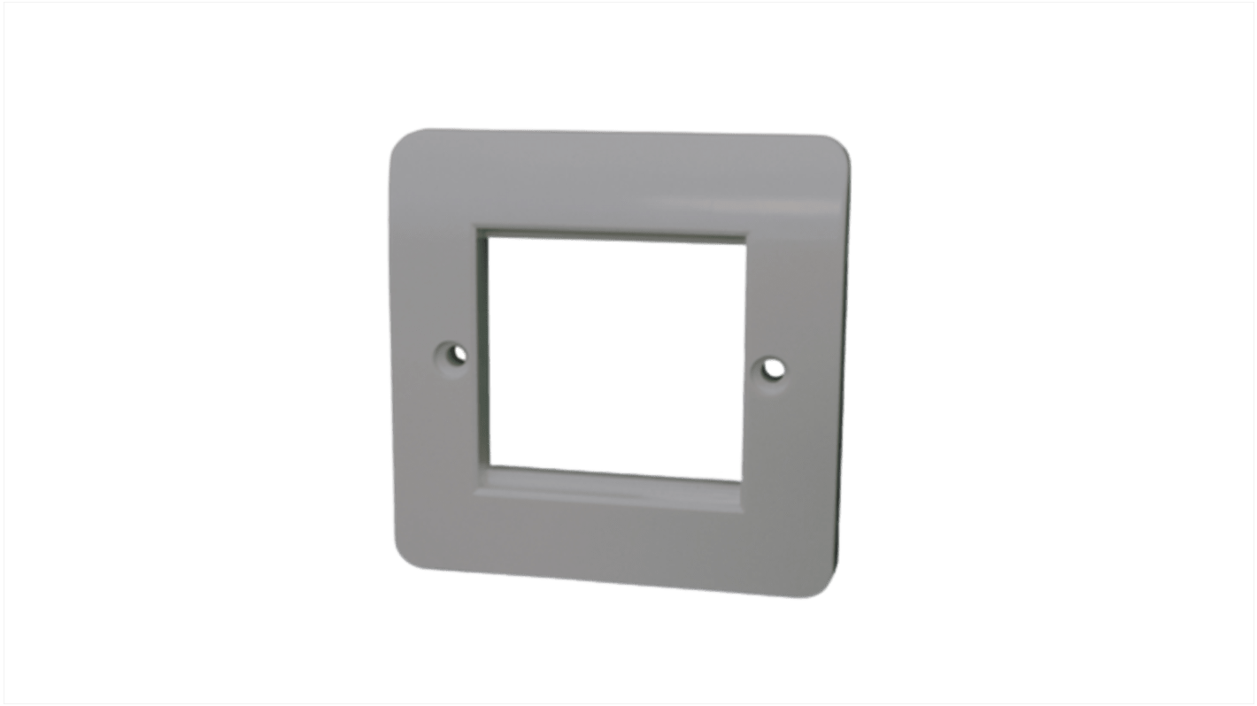 Amphenol Industrial HTC Series, Cat6a Single Gang 86 x 86 Faceplate