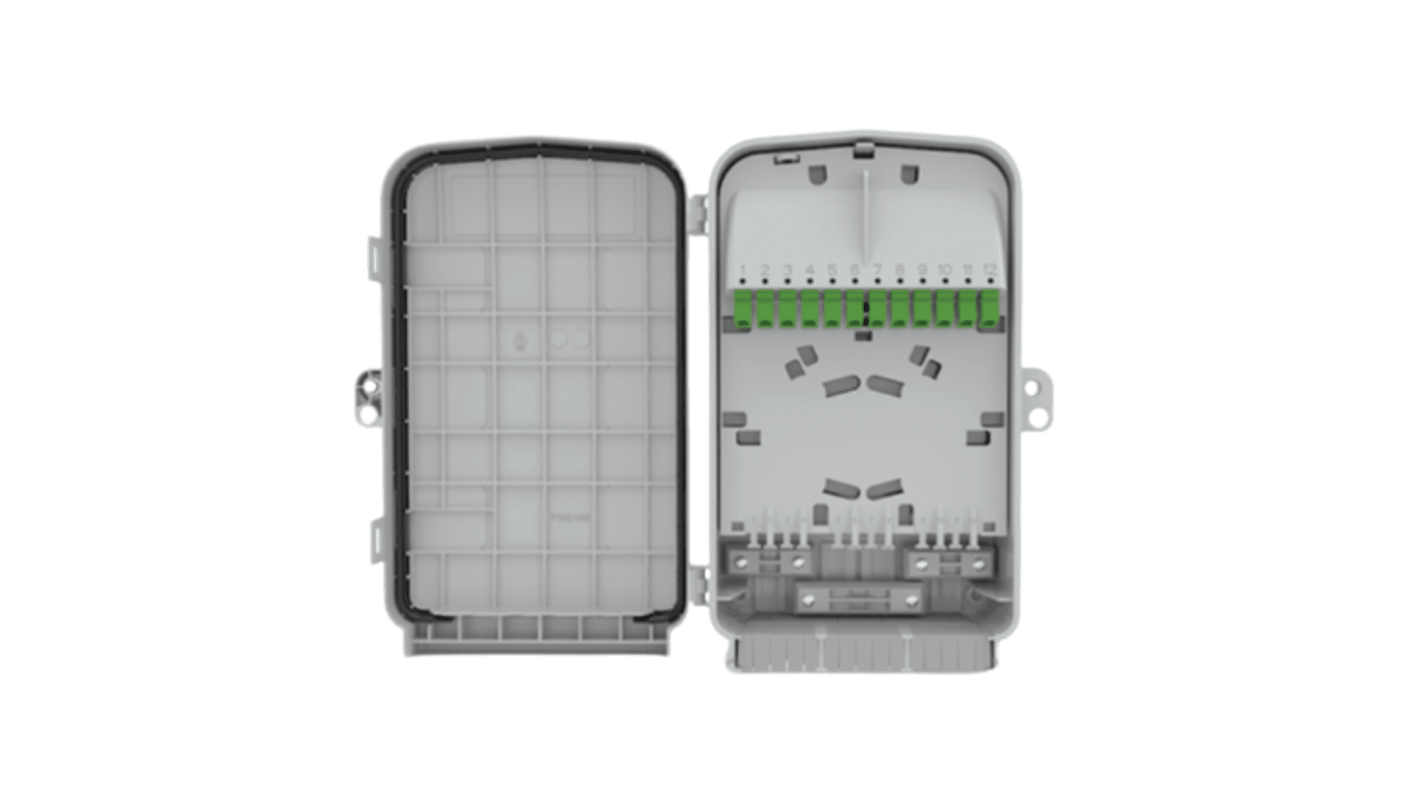 Patch Panel de fibra óptica, HellermannTyton Connectivity, Modo Único, Símplex