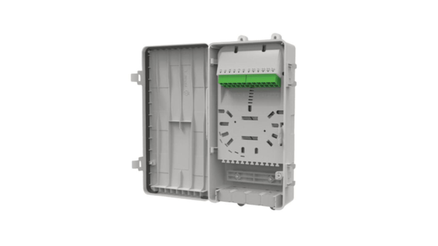 Patch panel per fibra ottica, HellermannTyton Connectivity, Single Mode, Simplex