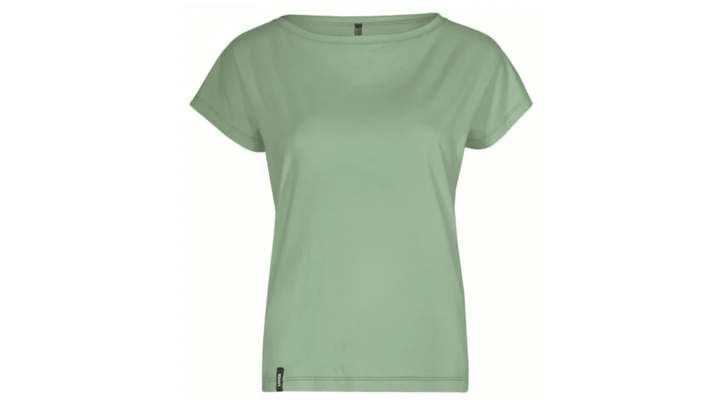 T-shirt manches courtes Vert taille S, 2 % élasthanne, 98 % coton