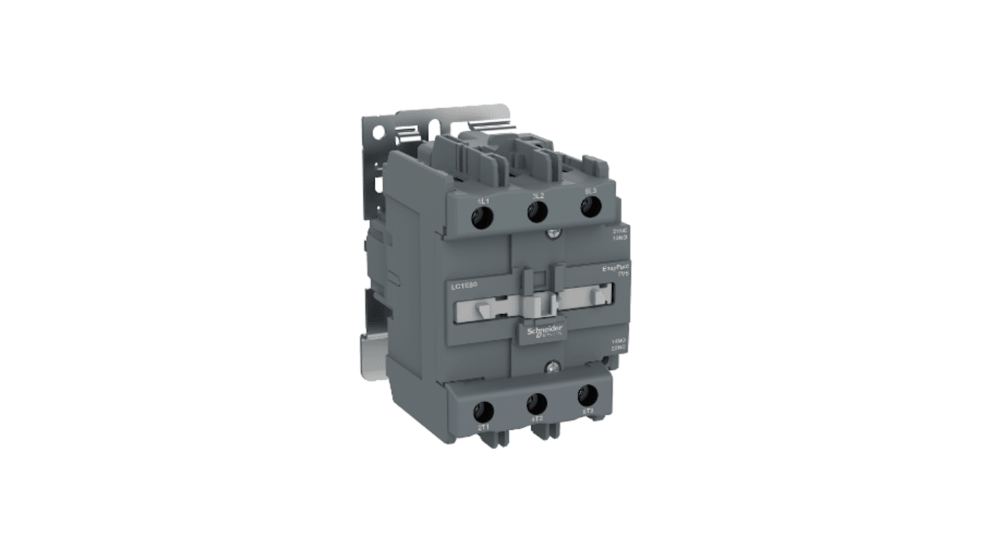 Schneider Electric EasyPact LC1E Leistungsschütz / 110 V ac Spule, 3 -polig 3 Schließer, 400 V / 95 A, Motorsteuerung