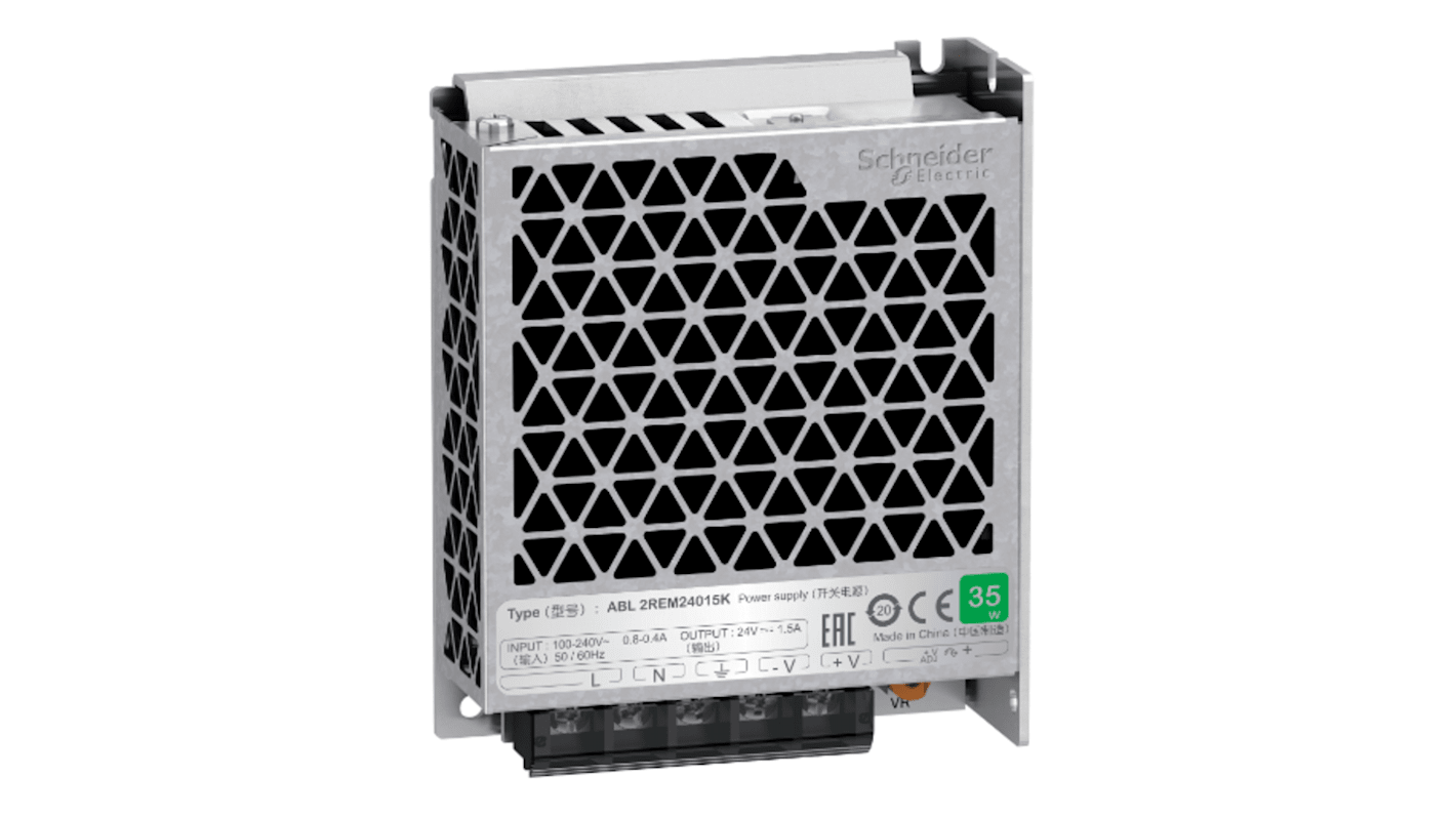 Schneider Electric 35W Strømforsyning, 24V dc