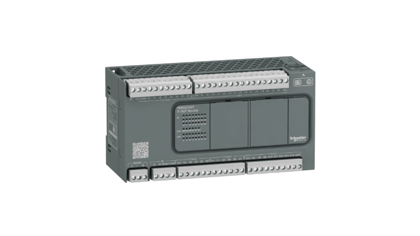 Schneider Electric Easy Modicon M200 Logikcontroller, 40 Eing. / 24 Digitaleing. Transistor Ausg.Typ Digitaler Eingang