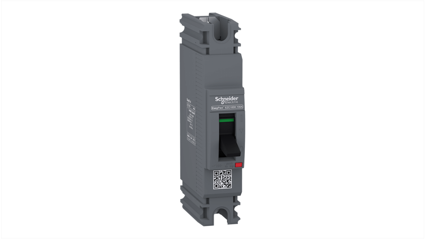 Schneider Electric EasyPact EZC250H, Leistungsschalter MCCB 1P-polig, 15A / Abschaltvermögen 5 kA 415V 125V, Fest, L.