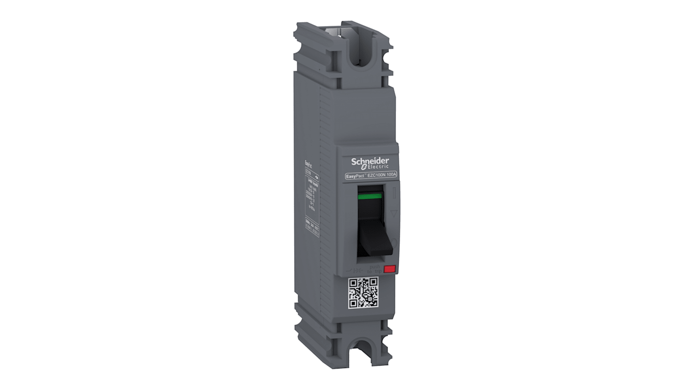 Schneider Electric EasyPact EZC250N, Leistungsschalter MCCB 1P-polig, 40A / Abschaltvermögen 2,5 kA 415V 125V, Fest, L.