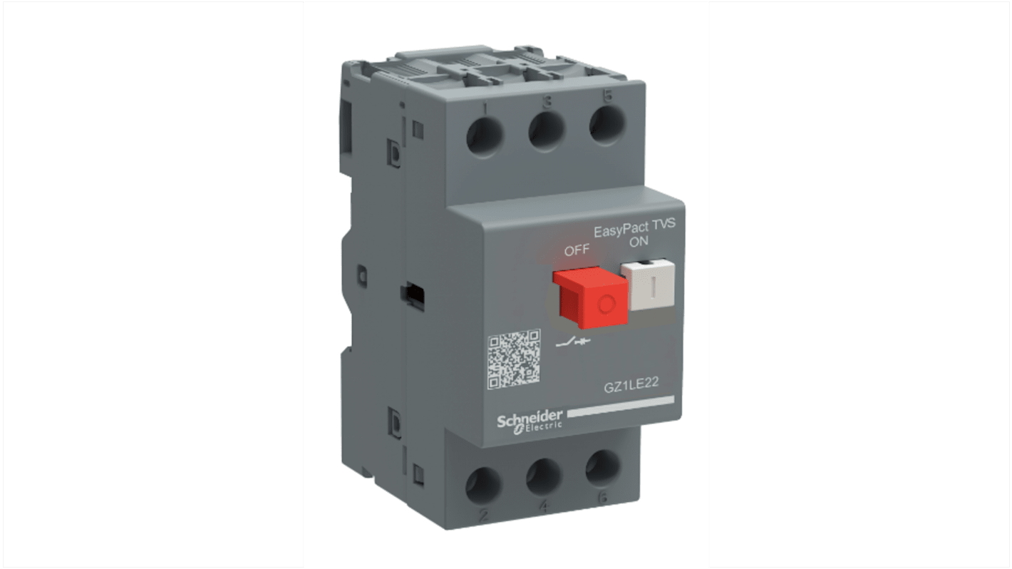 Schneider Electric EasyPact GZ1 Motorschutzschalter, 2,5 A 690 V AC x 44.5mm