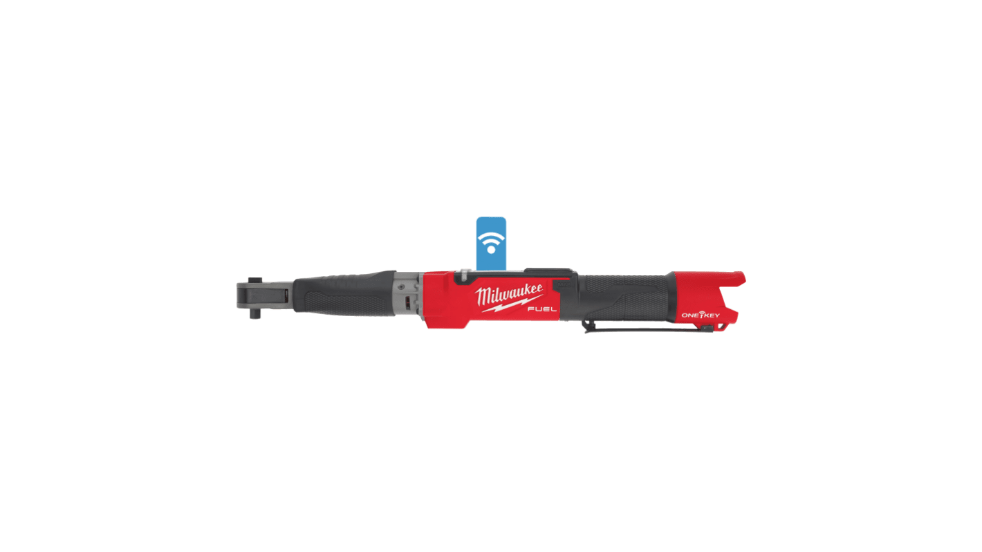 Milwaukee ONEFTR38 Digital Torque Wrench, 13.6 → 135.6Nm, 3/8 in Drive, Hex Drive