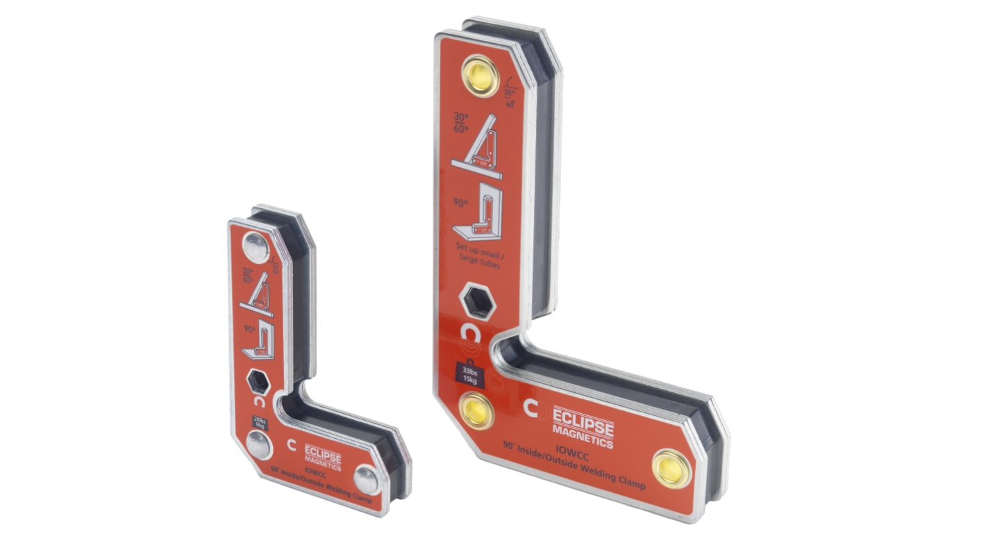 Eclipse 90° Inside/Outside Clamp Set