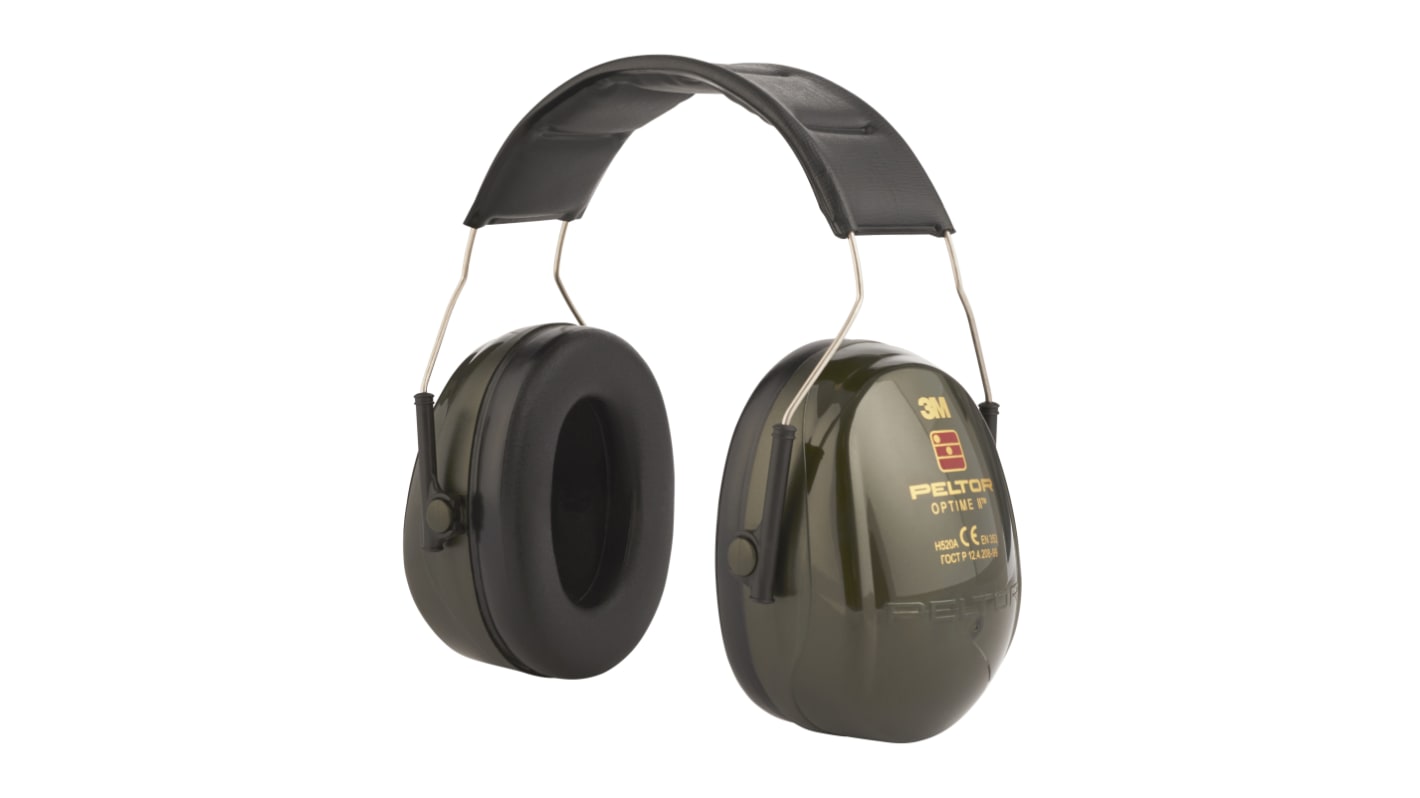 Protector auditivo 3M serie 3M PELTOR Optime, atenuación SNR 31dB, color Negro