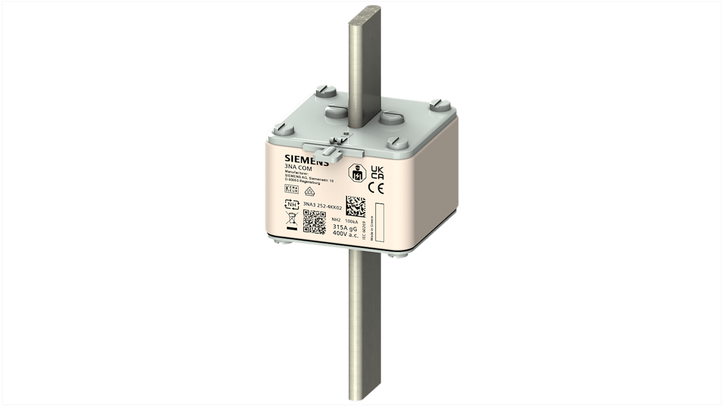 Siemens 100A Tag Fuse, 149 x 72 x 62mm, 400V