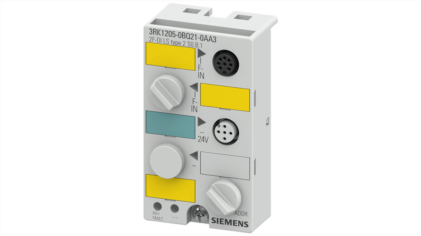 Siemens 3RK1205 Series Monitoring Module for Use with ASIsafe Compact Module, Digital, Digital