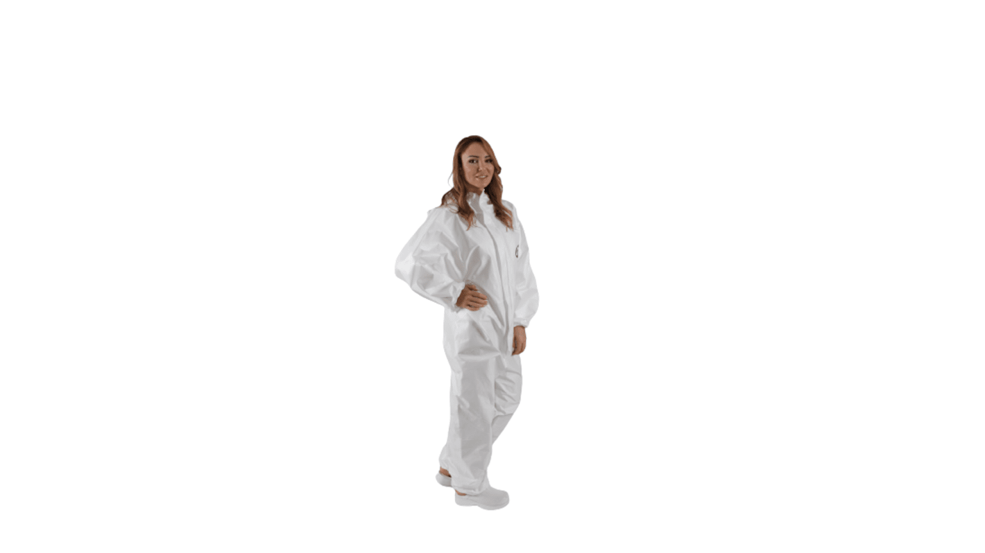 Tute monouso MED TRADE SRL, Doppio extra large Unisex, col. Colore bianco