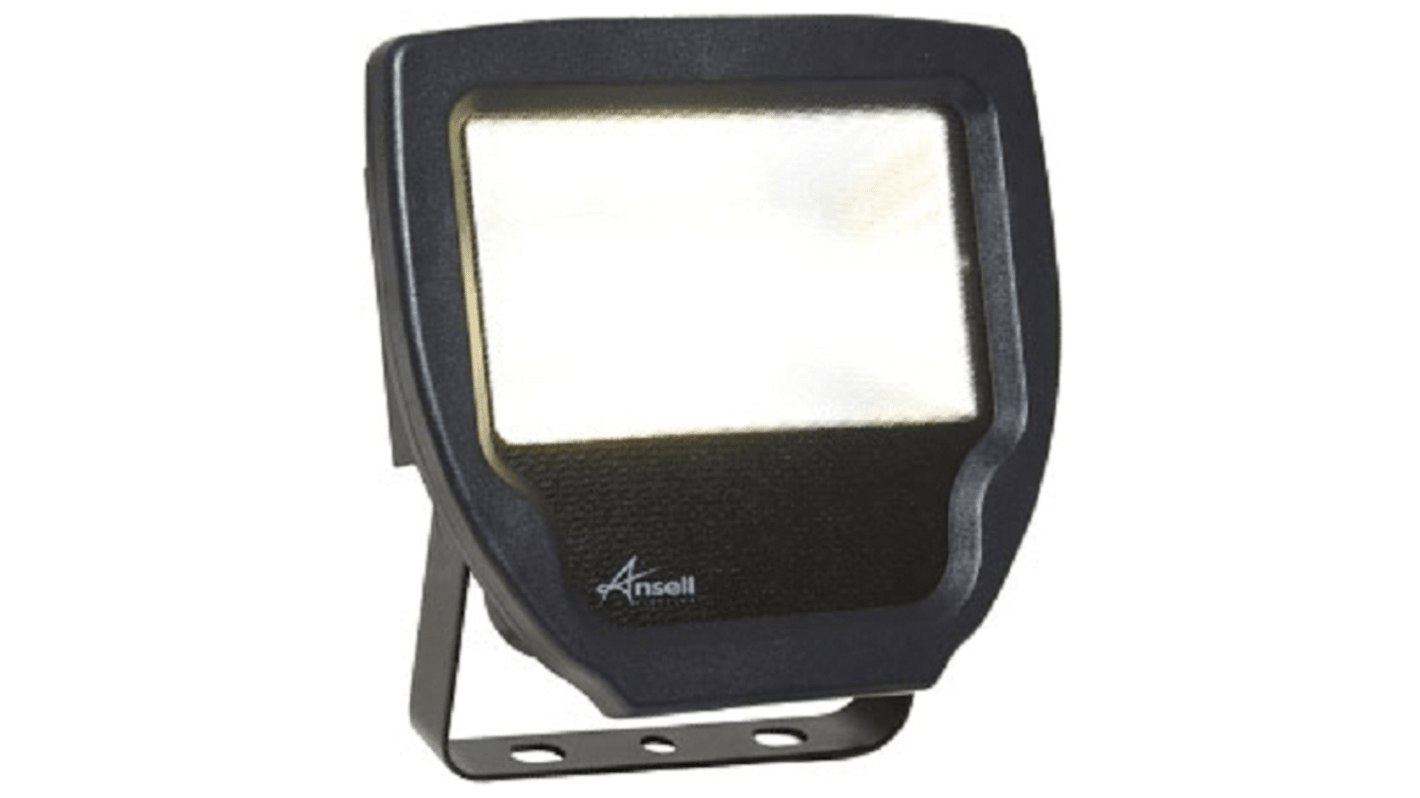 4lite UK ACALED Floodlight, 20 W, 1900 lm, IP65, 240 V