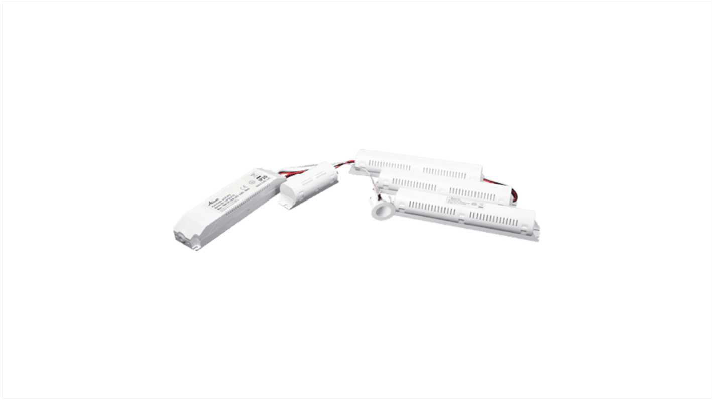 Lampada di emergenza LED 4lite UK, 8 W, autonomia 3h